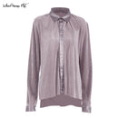 Mnealways18 Beige Pleated Wide Leg Pants Womens Pants Fashion 2022 Casual Loose Trousers Office Lady Elegant Long Palazzo Pants