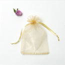 Wholesale 50pcs/lot  Adjustable Organza Bag 5x7cm 7x9cm 9x12cm 10x15cm Drawstring Jewelry Packaging Candy Wedding Gifts Pouches