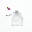 Wholesale 50pcs/lot  Adjustable Organza Bag 5x7cm 7x9cm 9x12cm 10x15cm Drawstring Jewelry Packaging Candy Wedding Gifts Pouches