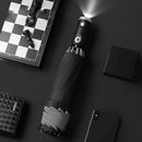 Xiaomi Automatic Umbrella with Reflective Stripe Reverse Led Light Umbrella Academy 10 Ribs 3-folding Inverted Umbrella