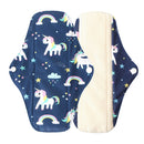 Washable Menstrual Pad Panty Liner Reusable Cloth Sanitary pad Hygienic and Soft Washable Charcoal Menstrual Dropshipping