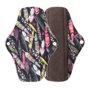 Washable Menstrual Pad Panty Liner Reusable Cloth Sanitary pad Hygienic and Soft Washable Charcoal Menstrual Dropshipping