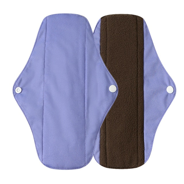 Almohadilla Menstrual lavable Panty Liner paño reutilizable almohadilla sanitaria higiénica y suave lavable carbón Menstrual Dropshipping