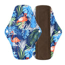 Washable Menstrual Pad Panty Liner Reusable Cloth Sanitary pad Hygienic and Soft Washable Charcoal Menstrual Dropshipping