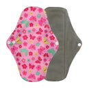 Washable Menstrual Pad Panty Liner Reusable Cloth Sanitary pad Hygienic and Soft Washable Charcoal Menstrual Dropshipping