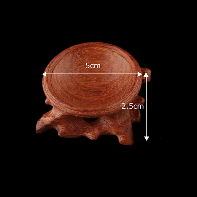 1pc Retro Acid Branch Wood Display Stand Base For Crystal Ball Holder Sphere Globe Stone Miniature Home Collection Durable Decor