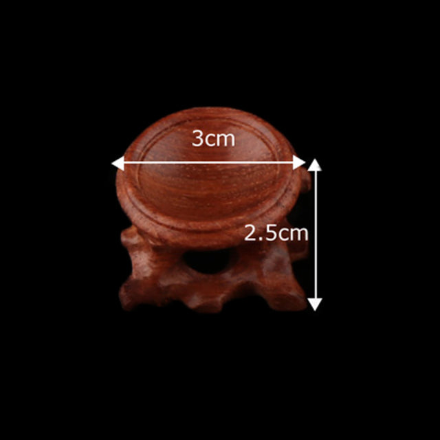 1pc Retro Acid Branch Wood Display Stand Base For Crystal Ball Holder Sphere Globe Stone Miniature Home Collection Durable Decor