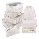 8/6 pieces Set Travel Organizer Storage Bags Suitcase Packing Set Storage Cases Portable Luggage Organizer Clothe Shoe TidyPouch