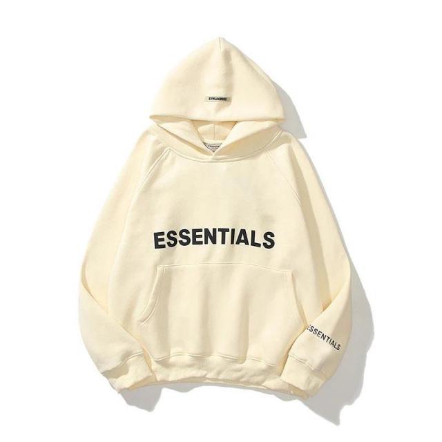ESSENTIALS Hoodie Herren Damen Oversize Hochwertige Essentials Sweatshirts Kanye West Hip Hop Streetwear Cotton ESSENTIAL Pullover