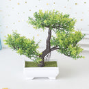 Artificial Plants Bonsai Small Tree Pot Fake Plant Flowers Potted Ornaments For Home Room Table Decoration Hotel Garden Decor
