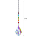 Chakra Crystal Chandelier Rainbow Prism Wind Chimes Pendant Rainbow Maker Hanging Chakra Cascade