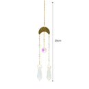 Chakra Crystal Chandelier Rainbow Prism Wind Chimes Pendant Rainbow Maker Hanging Chakra Cascade