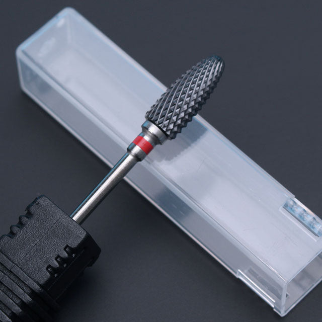 Ceramic Milling Cutter Manicure Nail Drill Bits Electric Nail Files Pink Blue Grinding Bits Mills Cutter Burr Accessories