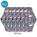 Reusable Menstrual Pads 6 pcs Women Washable Sanitary Napkin Pad Cotton Bamboo Charcoal Health Washable Menstrual Pad