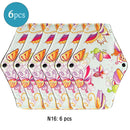 Reusable Menstrual Pads 6 pcs Women Washable Sanitary Napkin Pad Cotton Bamboo Charcoal Health Washable Menstrual Pad