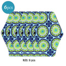 Reusable Menstrual Pads 6 pcs Women Washable Sanitary Napkin Pad Cotton Bamboo Charcoal Health Washable Menstrual Pad