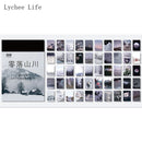 Lychee Life Flower Plants Washi Paper Note Stickers Sticky Scrapbooking Junk Journal Happy Planner Label Decoration