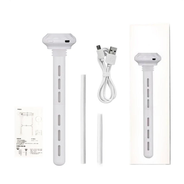 USB-Mini-Ultraschall-Luftbefeuchter, LED-Lampe, USB-Diffusor für ätherische Öle, Autoreiniger, Aroma-Anionen-Nebelhersteller mit romantischem Licht