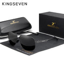 KINGSEVEN 2022 Marke Männer Aluminium Sonnenbrille Polarisierte UV400 Spiegel Männliche Sonnenbrille Frauen Für Männer Oculos de sol