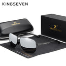 KINGSEVEN 2022 Marke Männer Aluminium Sonnenbrille Polarisierte UV400 Spiegel Männliche Sonnenbrille Frauen Für Männer Oculos de sol