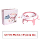 48Needles Round Loom Weaving Machine Sweater/Hat/Scarf /Gloves/Socks Knitting Machine Loom Kit for Adults Kids Christmas Gift