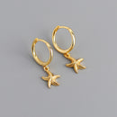 WANTME Real 100% 925 Sterling Silver Punk Hip-Hop Link Chain Gothic Studs Earrings for Fashion Women Jewelry Accessories 2022