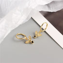 WANTME Real 100% 925 Sterling Silver Punk Hip-Hop Link Chain Gothic Studs Earrings for Fashion Women Jewelry Accessories 2022