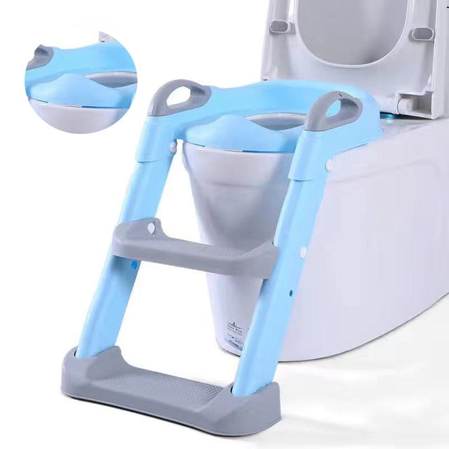 Orinal para bebé en 5 colores, asiento de entrenamiento, inodoro para niños, urinario para niños, escalera ajustable, silla de seguridad plegable