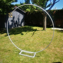 Iron Circle Wedding Birthday Arch Decoration Background Wrought Props Outdoor Lawn Round Backdrop Wedding Frame Wedding decor