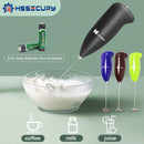 Mini Electric Milk Frother Creative Stainless Steel Kitchen Whisk Coffee Milk Whisk Automatic Milk Powder Mixer Household