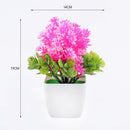 Mini Artificial Aloe Plants Bonsai Small Simulated Tree Pot Plants Fake Flowers Office Table Potted Ornaments Home Garden Decor