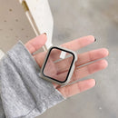 Screen Protector Case for Apple Watch Series 7 6 SE 5 4 3 44mm 40mm 45mm iwatch 42mm 38mm glass+cover Apple watch Accessories