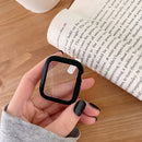 Screen Protector Case for Apple Watch Series 7 6 SE 5 4 3 44mm 40mm 45mm iwatch 42mm 38mm glass+cover Apple watch Accessories