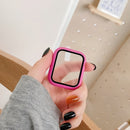 Screen Protector Case for Apple Watch Series 7 6 SE 5 4 3 44mm 40mm 45mm iwatch 42mm 38mm glass+cover Apple watch Accessories