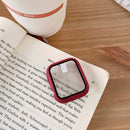 Screen Protector Case for Apple Watch Series 7 6 SE 5 4 3 44mm 40mm 45mm iwatch 42mm 38mm glass+cover Apple watch Accessories