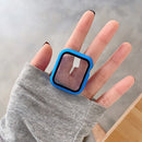 Screen Protector Case for Apple Watch Series 7 6 SE 5 4 3 44mm 40mm 45mm iwatch 42mm 38mm glass+cover Apple watch Accessories