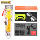 2021 WMARK nuevo modelo NG-108 Máquina para cortar cabello recargable cortadora de cabello cubierta transparente Base blanca o roja 7300rpm