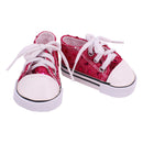 14 Styles 7 cm Canvas Doll Shoes Clothes Accessories For 43 cm Born Baby Clothes 18 Inch American Doll Girl Toy Our Generation