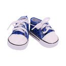 14 Styles 7 cm Canvas Doll Shoes Clothes Accessories For 43 cm Born Baby Clothes 18 Inch American Doll Girl Toy Our Generation