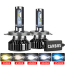 Faro de coche CSP 16000LM 110W H4 LED H7 Canbus H1 H3 H8 H11 9005 9006 9007 880 3000K 6000K, faro delantero de coche, luces Led para coche