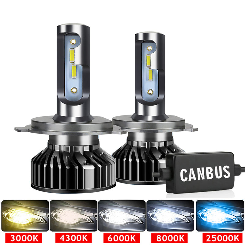 Autoscheinwerfer CSP 16000LM 110W H4 LED H7 Canbus H1 H3 H8 H11 9005 9006 9007 880 3000K 6000K Auto Autoscheinwerfer LED-Leuchten für Auto