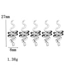 5 teile/paket Verschiedene 49 Stile Charms Haargeflecht Dread Dreadlock Perlen Clips Manschetten Ringe Schmuck Dreadlock Verschlüsse Zubehör