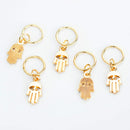 5 teile/paket Verschiedene 49 Stile Charms Haargeflecht Dread Dreadlock Perlen Clips Manschetten Ringe Schmuck Dreadlock Verschlüsse Zubehör