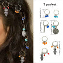 5 teile/paket Verschiedene 49 Stile Charms Haargeflecht Dread Dreadlock Perlen Clips Manschetten Ringe Schmuck Dreadlock Verschlüsse Zubehör