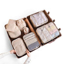 8/6 pieces Set Travel Organizer Storage Bags Suitcase Packing Set Storage Cases Portable Luggage Organizer Clothe Shoe TidyPouch