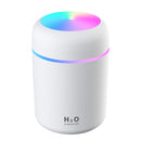 Portable 300ml Electric Air Humidifier USB Ultrasonic Aroma Oil Diffuser Cool Mist Sprayer with Colorful Light for Home Car
