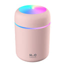 Portable 300ml Electric Air Humidifier USB Ultrasonic Aroma Oil Diffuser Cool Mist Sprayer with Colorful Light for Home Car