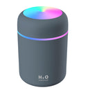 Portable 300ml Electric Air Humidifier USB Ultrasonic Aroma Oil Diffuser Cool Mist Sprayer with Colorful Light for Home Car