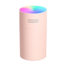 Portable 300ml Electric Air Humidifier USB Ultrasonic Aroma Oil Diffuser Cool Mist Sprayer with Colorful Light for Home Car