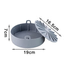 AirFryer, olla de silicona, freidoras de aire cuadradas, bandeja para hornear pan, pollo frito, cesta para Pizza, alfombrilla de repuesto, accesorios para parrilla y sartén